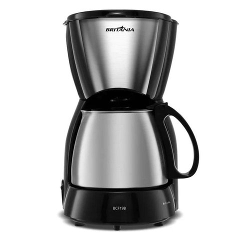 Cafeteira 18 Xícaras Jarra Inox BCF19B 127V Britânia