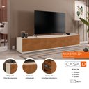 Ver imagem 5 de Rack Para TV até 60 Polegadas 3 Gavetas 220cm Eros Casa D