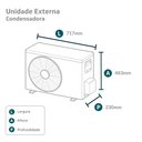 Ver imagem 3 de Ar-Condicionado Split HW LG Dual Inverter Voice 9000 BTUs Quente/Frio 220V