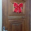 Ver imagem 6 de Laço Natal Enorme Decoraçao Arvore Porta Janela Casa Loja Fim de Ano Festa Comemoraçao Ornamentaçao 