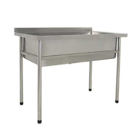 Tanque Inox 304 120x70x100cm com Cuba 100x50x33cm - Imeca