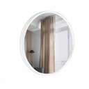 Ver imagem 1 de Espelho Decorativo Round Externo Branco 60 Cm Redondo