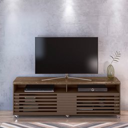 Rack Bancada Aurora Cross TV 65 2 Portas Imperial Sépia Tana Decor Madetec - 1