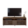 Rack Bancada Aurora Cross TV 65 2 Portas Imperial Sépia Tana Decor Madetec - 2