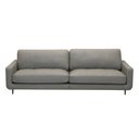 Ver imagem 5 de Sofá 3 Lugares para Sala 210cm Alicie L08 Couro Cinza Claro - Mpozenato