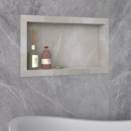 Nicho para Banheiro em Porcelanato Polido Tradicional 60x30  - 1