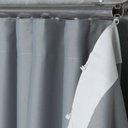 Ver imagem 3 de Cortina Blackout Tecido 3.00m X 2.50m para Trilho Suíço Sala Quarto:cinza