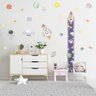 Régua Crescimento e Adesivos Decorativo Infantil Astronauta - 2