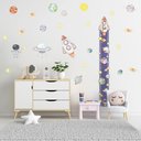Ver imagem 2 de Régua Crescimento e Adesivos Decorativo Infantil Astronauta