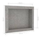 Ver imagem 3 de Nicho para Banheiro em Porcelanato Polido Diamante 40x30 