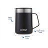 Caneca Térmica Inox Contigo 414ml - Preto - 4