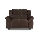 Ver imagem 5 de Conjunto Sofá 2 e 3 Lugares Suede Marrom Cordoba 184cm