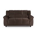 Ver imagem 4 de Conjunto Sofá 2 e 3 Lugares Suede Marrom Cordoba 184cm