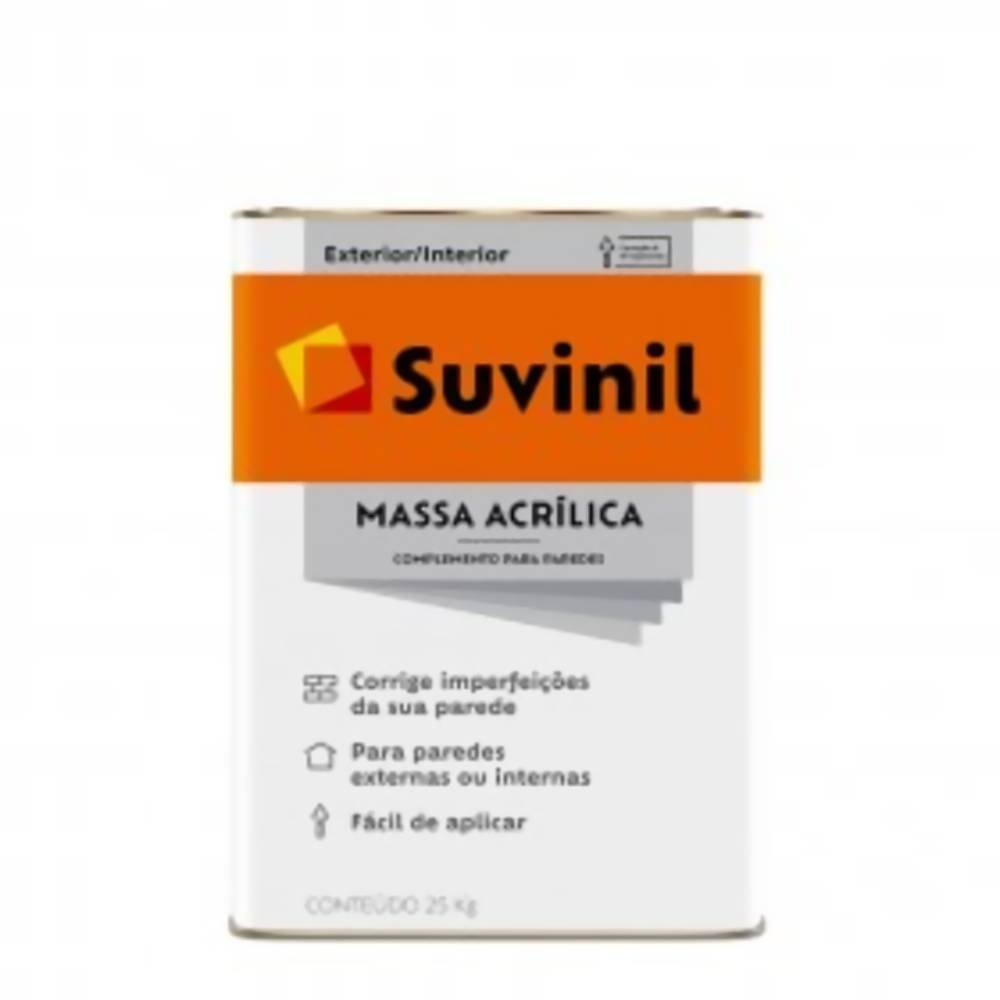 Massa Acrílica 18l / 25kg Suvinil