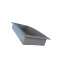 Ver imagem 4 de Nicho para Banheiro em Plástico Injetado Max 60x27cm Cinza/Chumbo