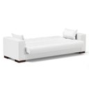 Ver imagem 6 de Sofá Cama 02 Lugares Lisboa Corino - D’Rossi Cor Branco