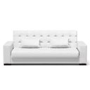 Ver imagem 7 de Sofá Cama 02 Lugares Lisboa Corino - D’Rossi Cor Branco