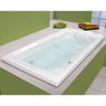 Banheira Hidromassagem Astra Prima Super Luxo 150cmx90cmx44cm - 04 Jatos Branco Gel-Coat P2 Sem Aque - 2