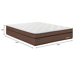 Colchão Super King Molas Bonnel 193x203x36cm Bruxelas  - 4
