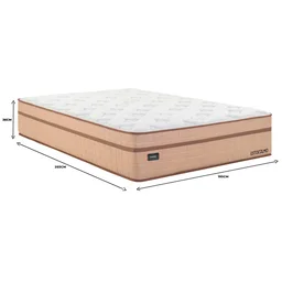 Colchão Super King Molas Ensacadas 193x203x36cm Estocolmo  - 4