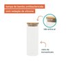 Conjunto Potes Herméticos Com Tampa de Bambu 6 peças 450mL Oikos - 3