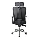 Ver imagem 4 de Cadeira Presidente Escritório Ergonômica Gogo Chair Go-350 - Preta