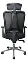 Ver imagem 4 de Cadeira Presidente Escritório Ergonômica Gogo Chair Go-350 - Preta