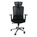 Ver imagem 1 de Cadeira Presidente Escritório Ergonômica Gogo Chair Go-350 - Preta