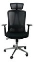 Ver imagem 1 de Cadeira Presidente Escritório Ergonômica Gogo Chair Go-350 - Preta