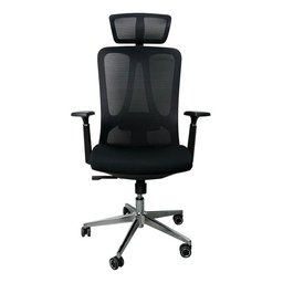 Cadeira Presidente Escritório Ergonômica Gogo Chair Go-350 - Preta - 1 Cadeira Presidente Escritório Ergonômica Gogo Chair Go-350 - Preta - 1