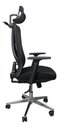 Ver imagem 3 de Cadeira Presidente Escritório Ergonômica Gogo Chair Go-350 - Preta