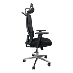 Cadeira Presidente Escritório Ergonômica Gogo Chair Go-350 - Preta - 3 Cadeira Presidente Escritório Ergonômica Gogo Chair Go-350 - Preta - 3