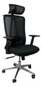 Ver imagem 2 de Cadeira Presidente Escritório Ergonômica Gogo Chair Go-350 - Preta