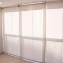 Ver imagem 3 de Cortina Persiana Tela Solar 1% Largura 0,80 X 2,20 Altura para Proteger e Dar Mais Privacidade Nas S