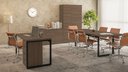 Ver imagem 4 de Mesa de Reunião Frame Kappesberg F220 Cor Marrom Munique