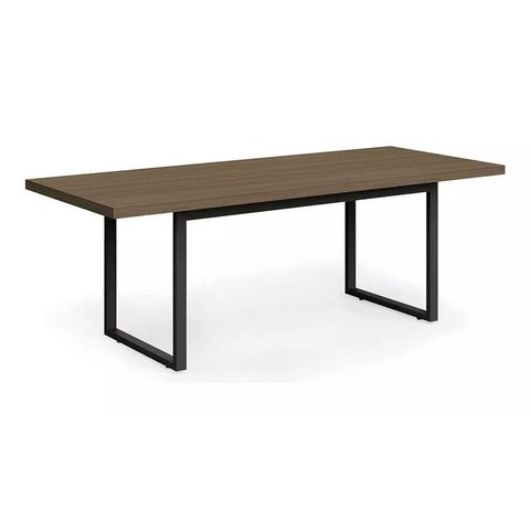 Mesa de Reunião Frame Kappesberg F220 Cor Marrom Munique