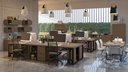 Ver imagem 3 de Mesa de Reunião Frame Kappesberg F220 Cor Marrom Munique