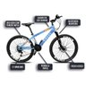 Bicicleta Colli Monaco Aro 26 com 21 Marchas - 5