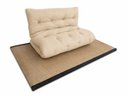 Ver imagem 4 de Futon 02 Lugares Slim 128X188X10cm - Cor Areia