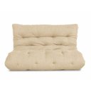 Ver imagem 2 de Futon 02 Lugares Slim 128X188X10cm - Cor Areia