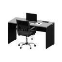Ver imagem 2 de Plataforma Trabalho 135cm X 60cm 1 Cx de Tomada Pé Painel F5 Cor:cinza Sagrado com Preto