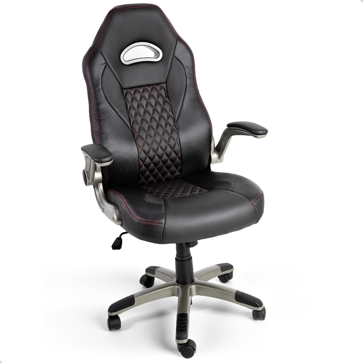 Cadeira de Escritório Presidente Ergonômica Premium Gamer Estudante Confortavel - 1