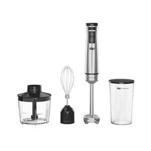 Mixer Elétrico 3 em 1 Processador Portátil Inox Wm1 127v