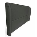 Ver imagem 2 de Cabeceira Cama Box Queen Estofada Ravena 160cm com Sapatas Plásticas Linha Premium Design Soft Curve