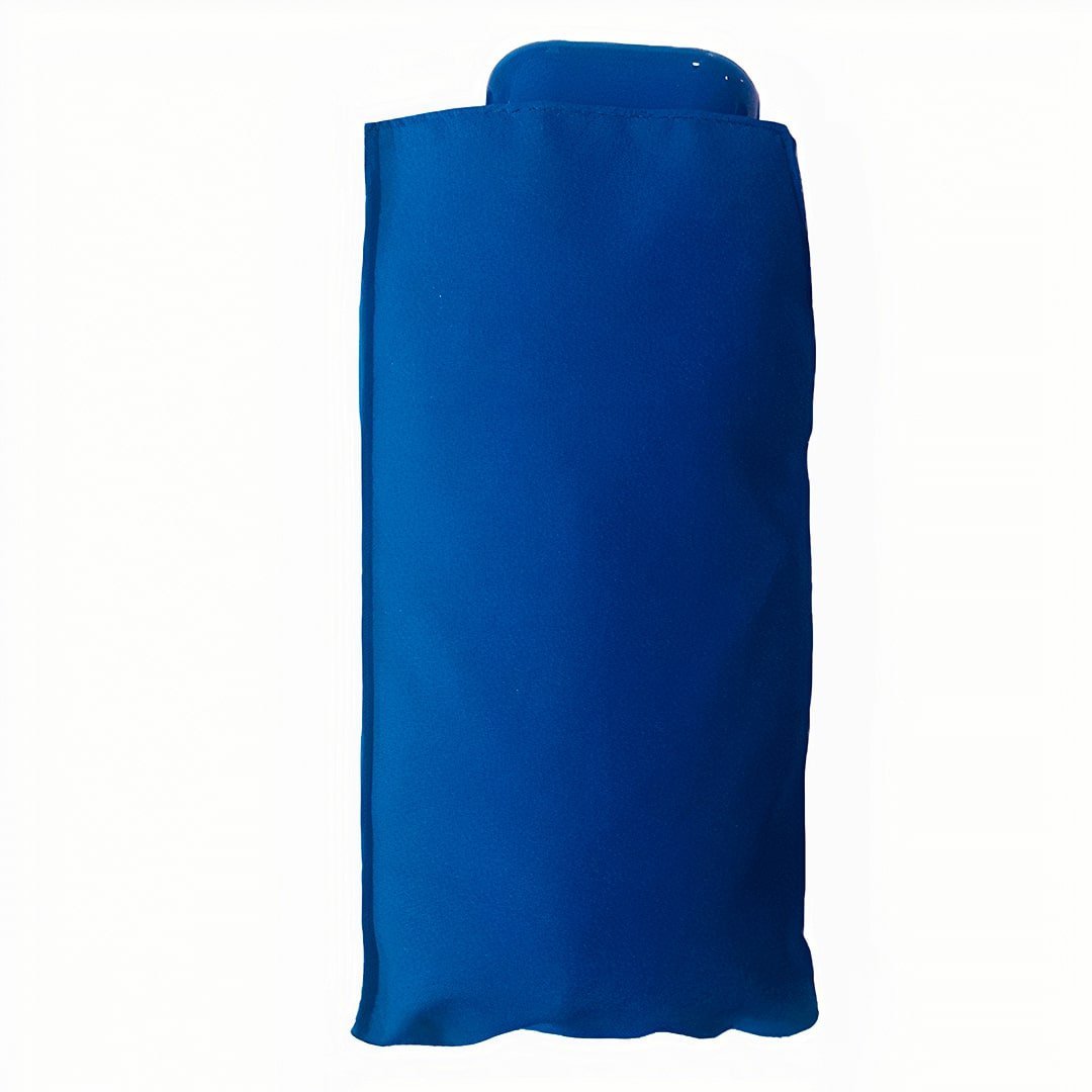 Mini Sombrinha 78cm Guarda Chuva de Bolsa Fazzoletti Alumínio Manual Azul - 5