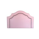 Ver imagem 1 de Cabeceira Solteiro Provençal Deluxe Corino Rosa Tacha Fumê