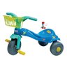 Velocípede Motoquinha Velotrol Triciclo Infantil Azul Menino com Cestinha Magic Toys - 1