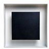 Luz Plafon Indireta Sobrepor 30x30 Preto com Branco - 4