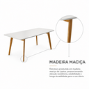 Ver imagem 5 de Novo Mesa Slim – Madeira Maciça – 1.80 x 0.90 cm