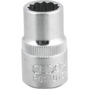 Ver imagem 1 de Soquete Estriado com Encaixe de 1-2 13mm Gedore Red Ostenvonder Aço Cromo Vanádio